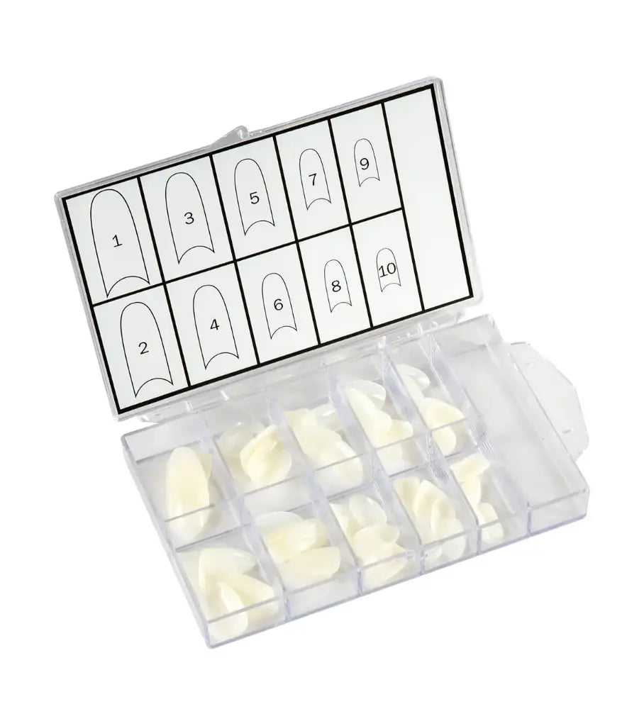 PEGGY SAGE Set 100 künstliche Nägel natural