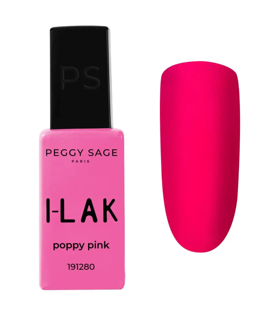 PEGGY SAGE Semi-permanenter Nagellack - Poppy pink 11ml