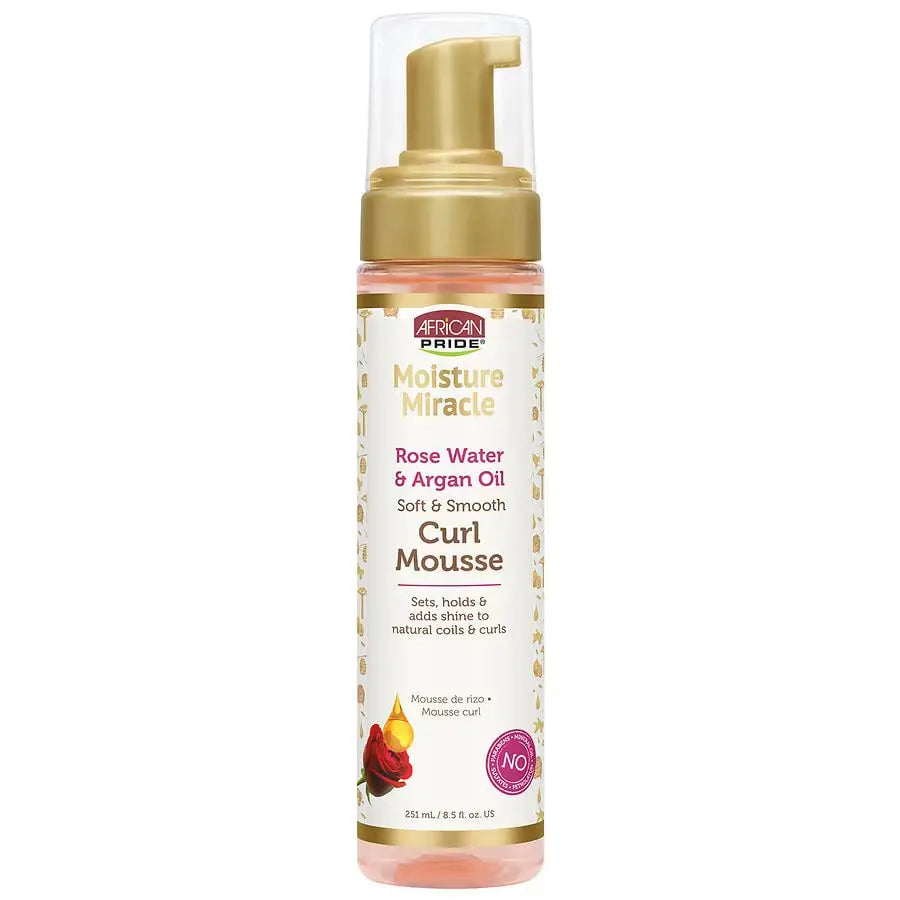African Pride Moisture Miracle Curl Mousse 8.5oz