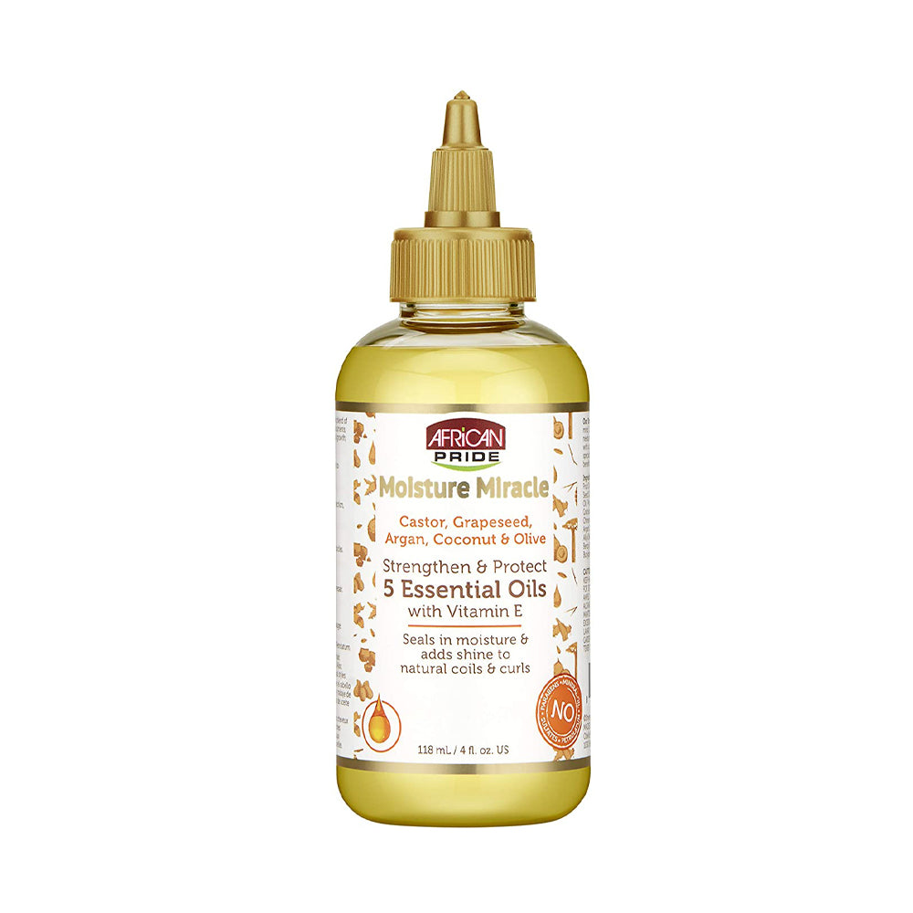 African Pride Moisture Miracle Essential Oils 4oz/118ml