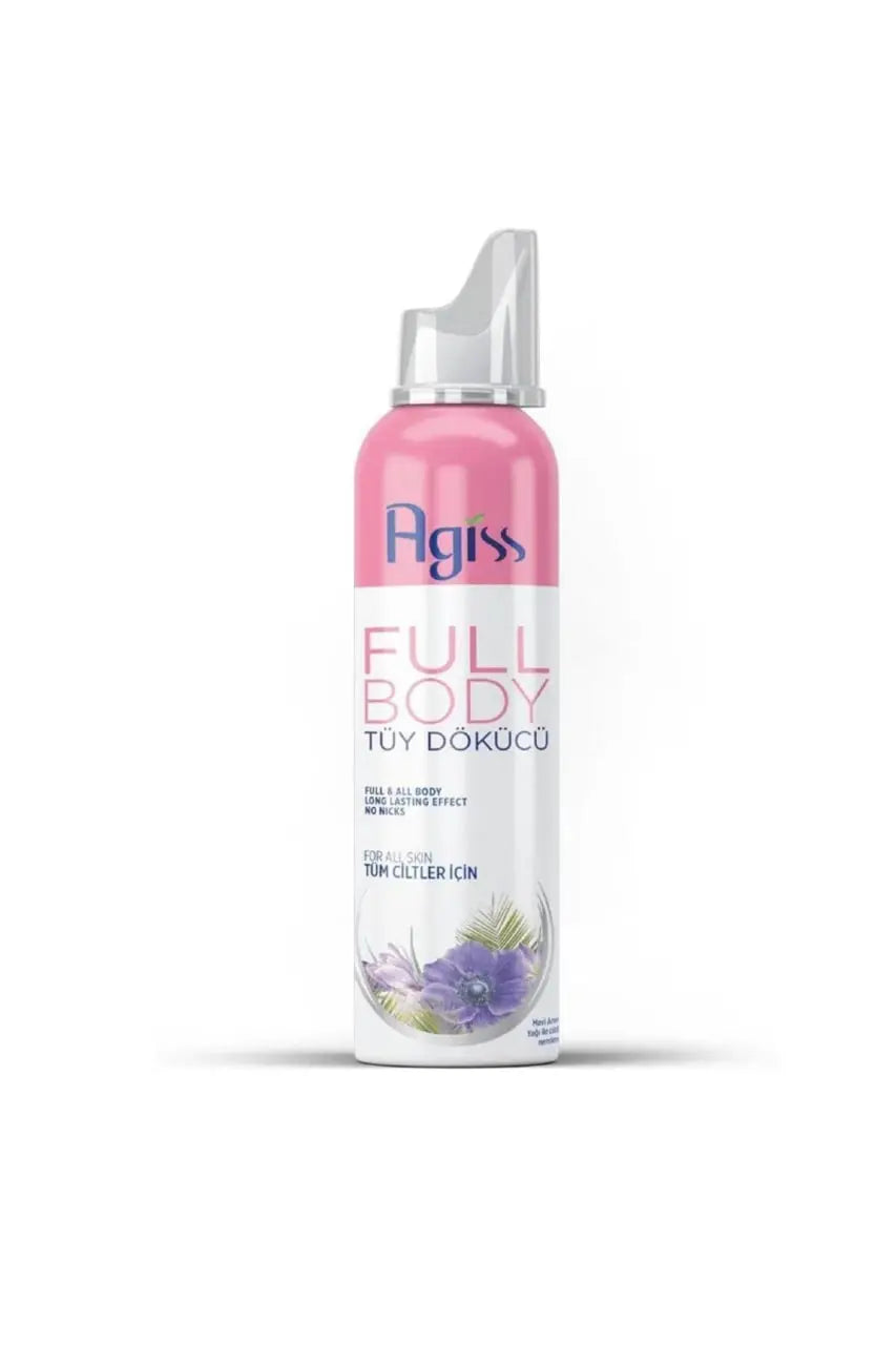 Agiss FULL BODY Haarentfernung Schaum 155ml