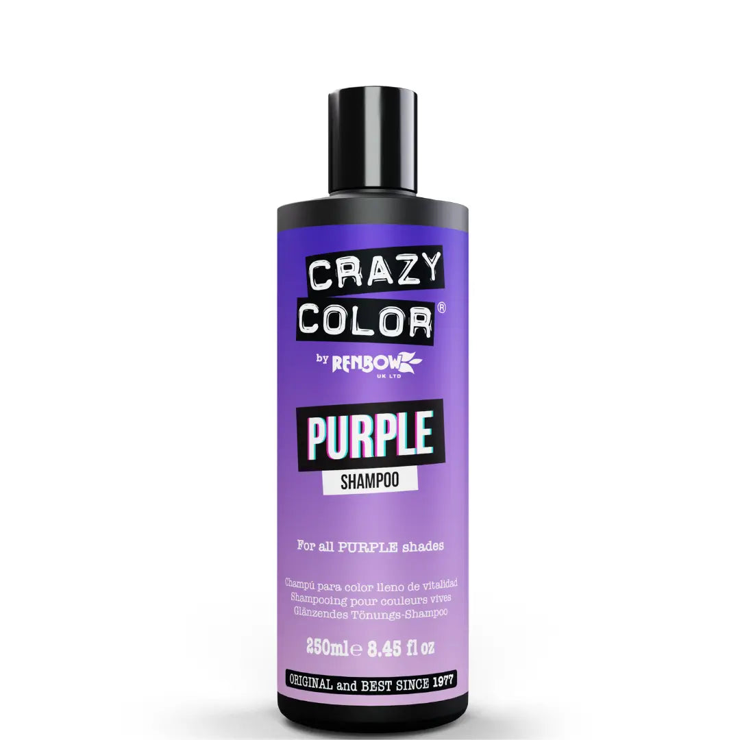 CRAZY COLOR Tönungs Shampoo PURPLE 250ML