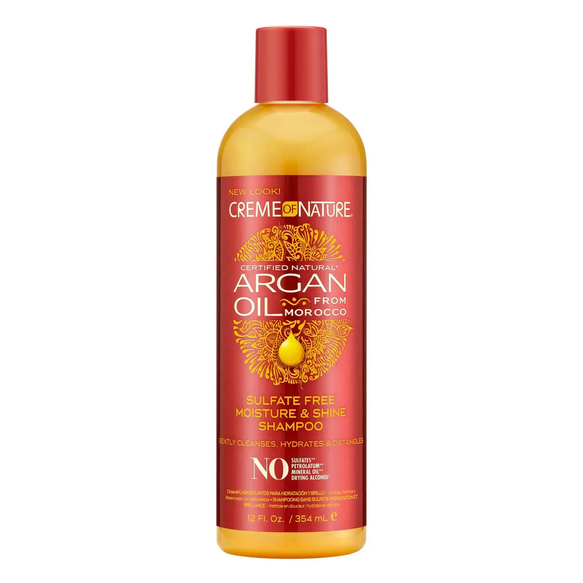 Creme Of Nature Argan Oil Moisture & Shine Shampoo 12oz