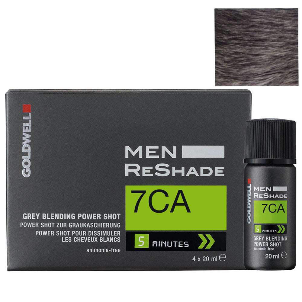 Goldwell Color Men Reshade Power Shots 7CA 4x20ml.