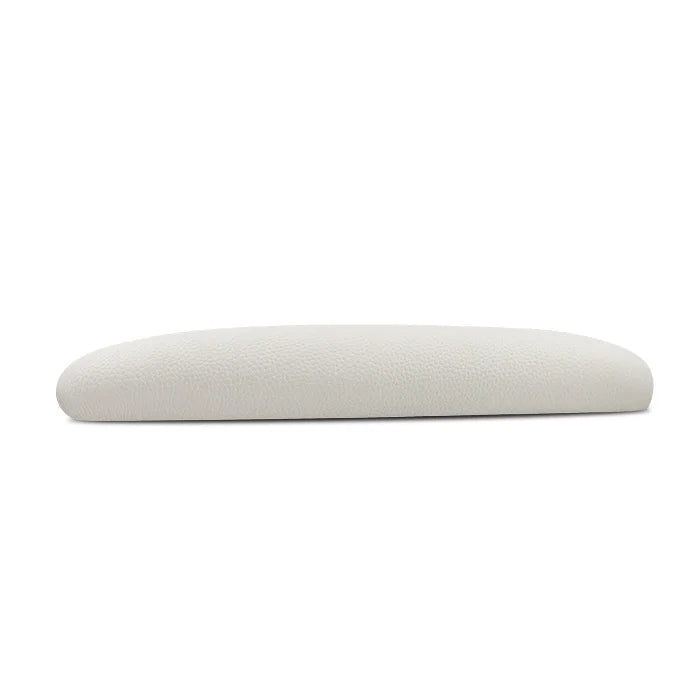 Handauflage Kunstleder Weiss