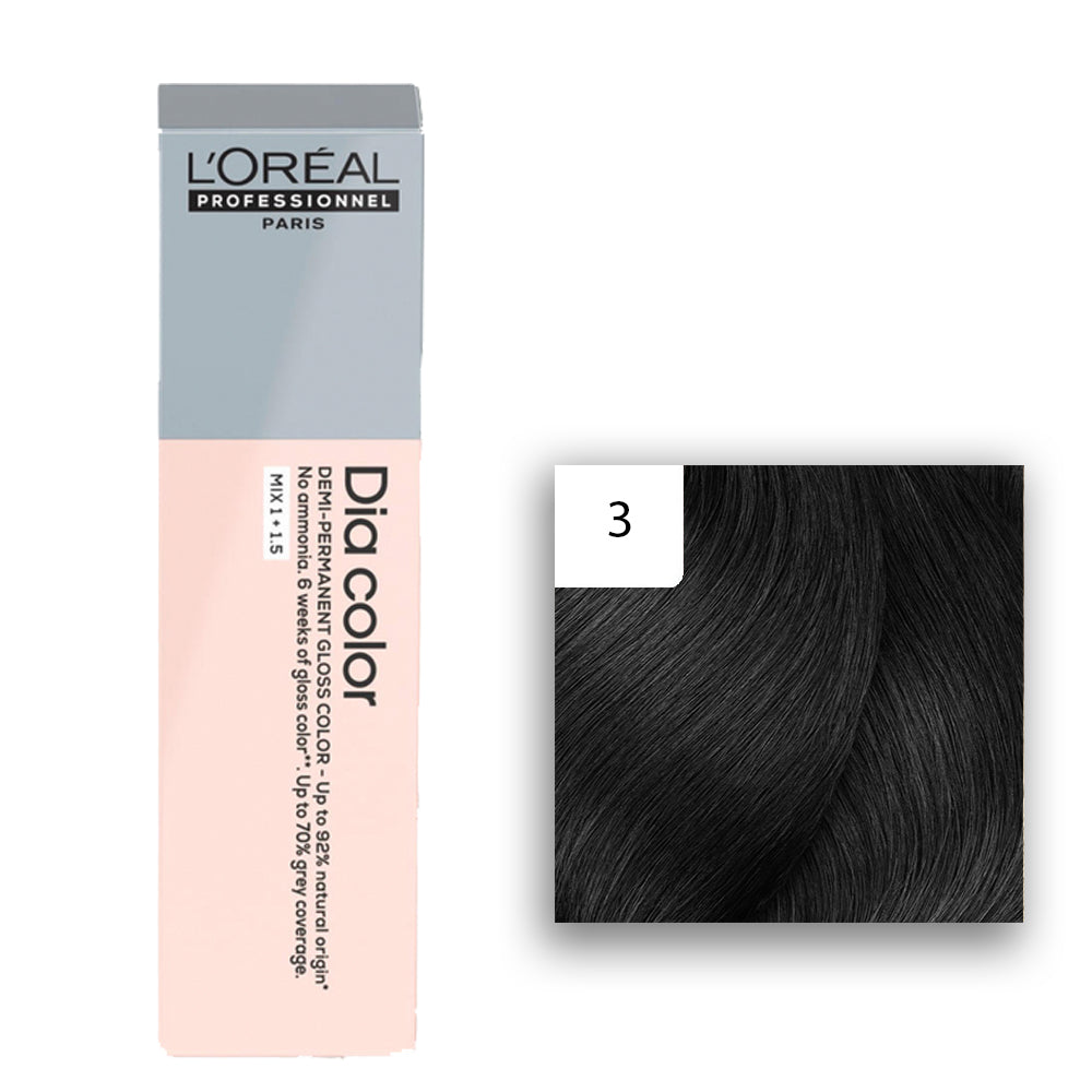 L'Oréal Professionnel DIA COLOR Haarfarbe 3 Dunkelbraun 60ml
