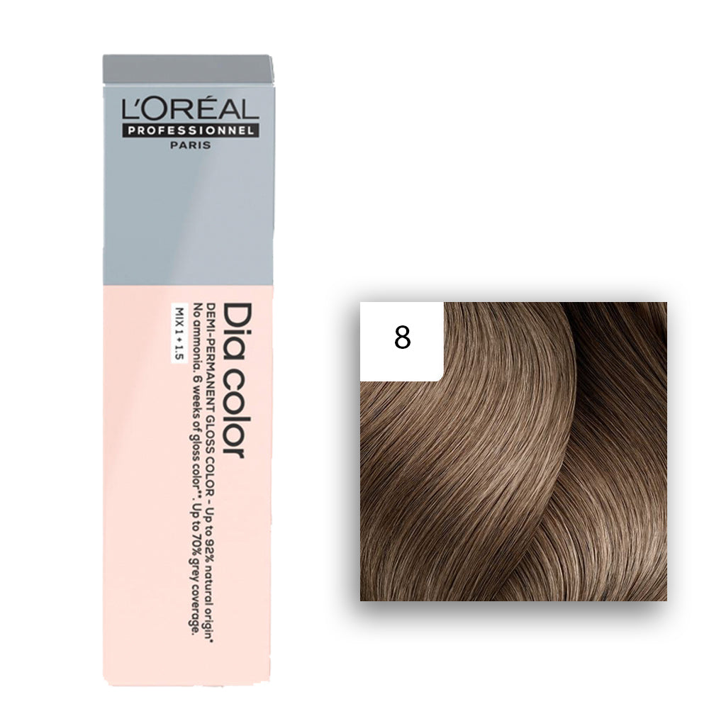 L'Oréal Professionnel DIA COLOR Haarfarbe 8 Hellblond 60ml