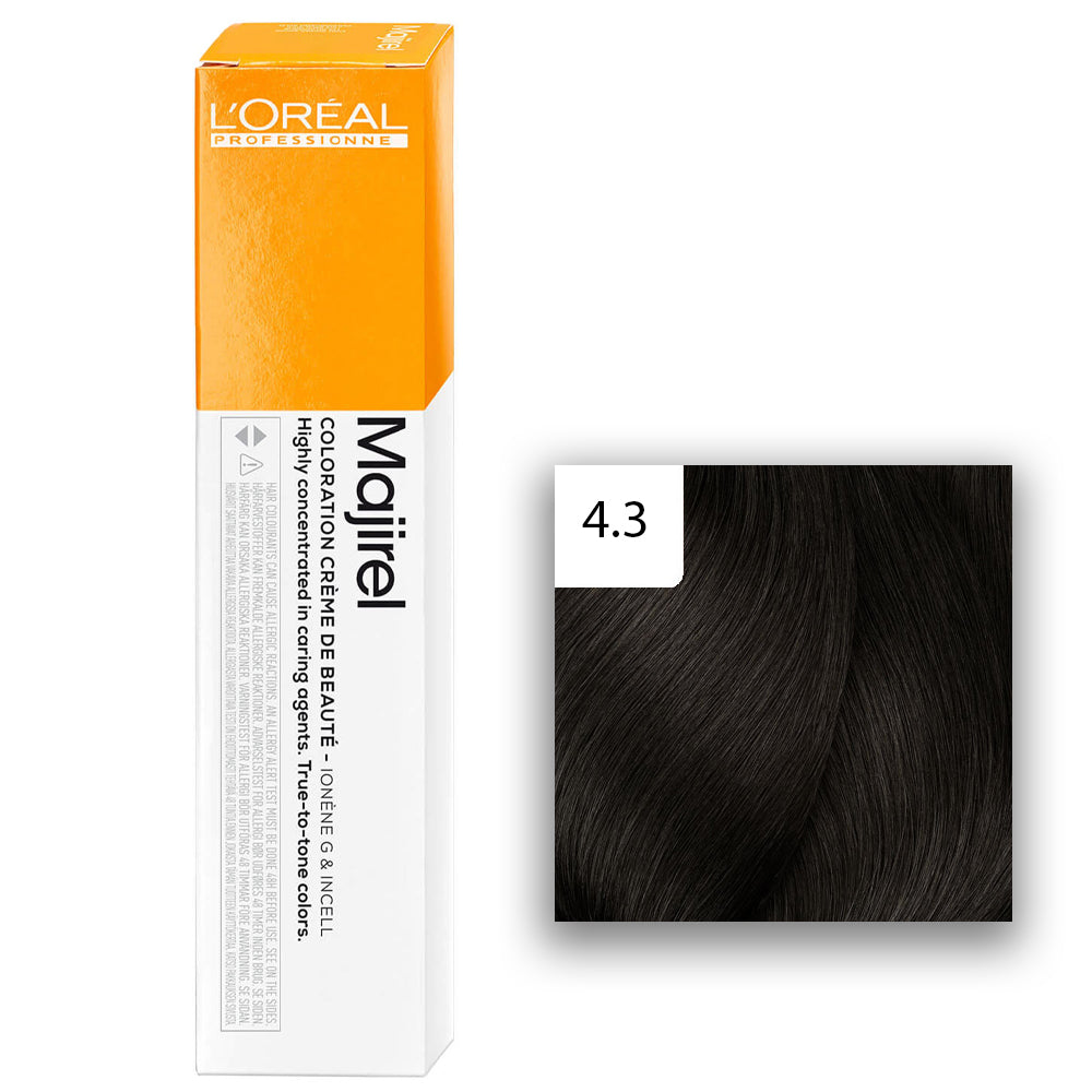 L'Oréal Professionnel MAJIREL 4,3 Mittelbraun Gold 60ml