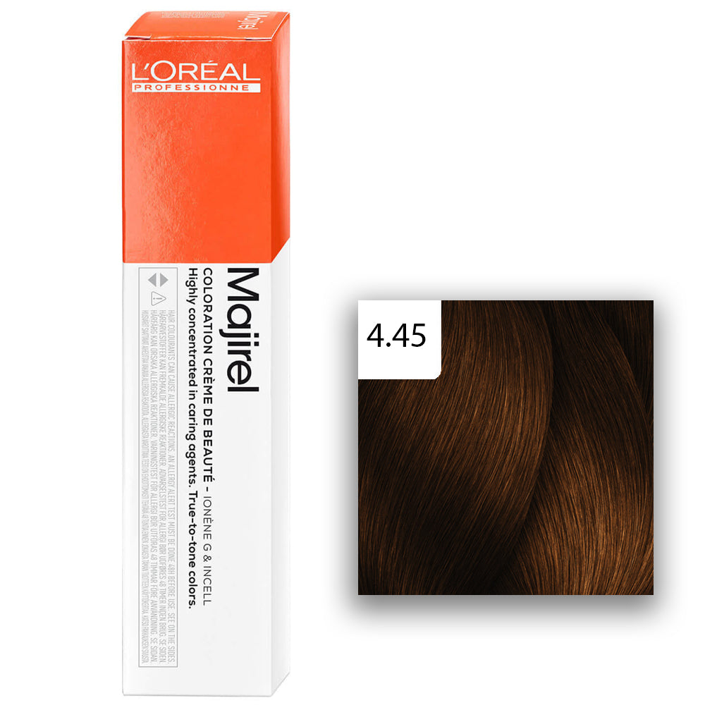 L'Oréal Professionnel MAJIREL 4,45 Mittelbraun Kupfer Mahagoni 60ml