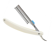 MAD Barbershop Rasiermesser-Silver mit zähne