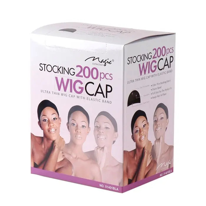 Magic Stocking Wig Cap Black 1 Stk
