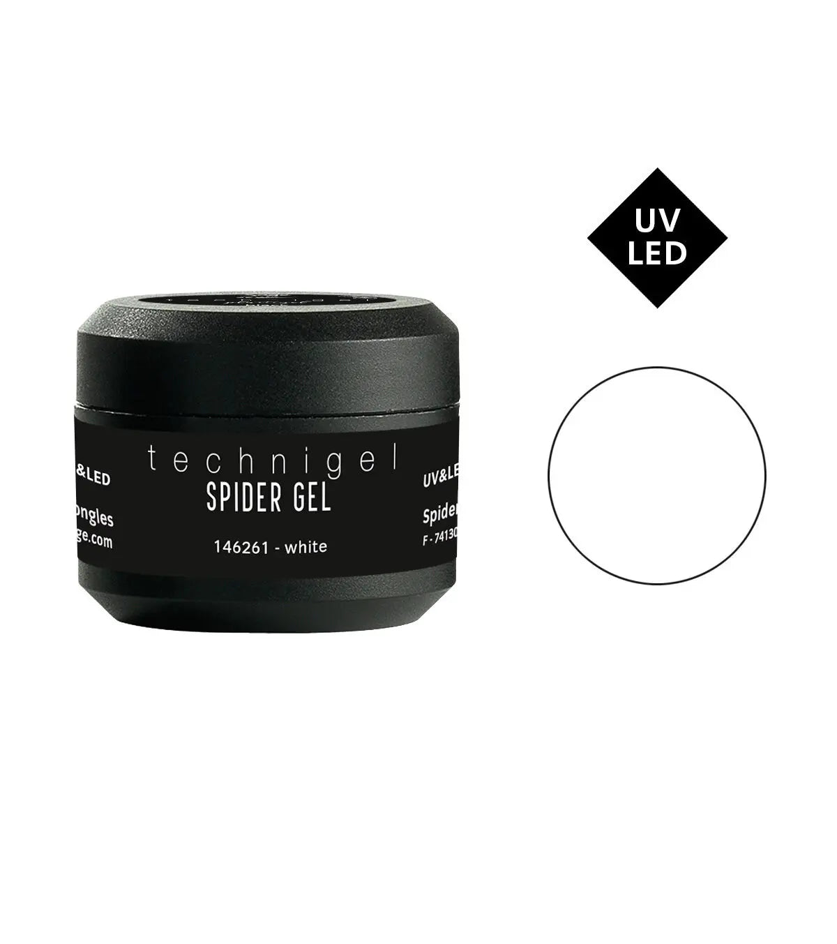 PEGGY SAGE Farbgel SPIDERGEL UV&LED Weiss -5g