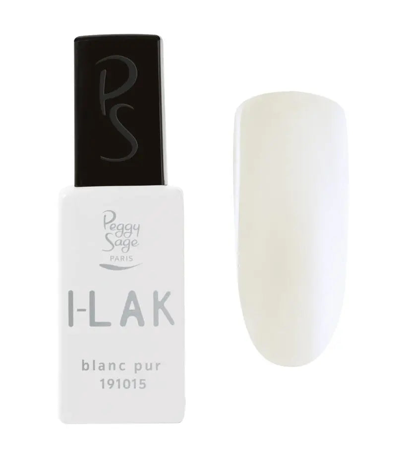 PEGGY SAGE Semi-permanenter I-LAK Nagellack  - blanc pur 11ml 