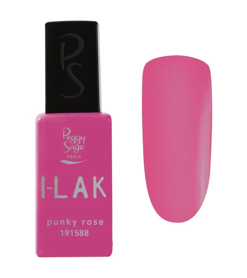 PEGGY SAGE Semi-permanenter I-LAK Nagellack  - punky rose 11ml