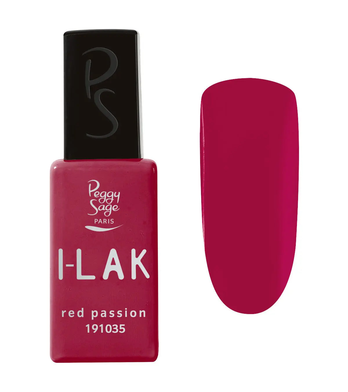 PEGGY SAGE Semi-permanenter I-LAK Nagellack  - red passion 11ml 