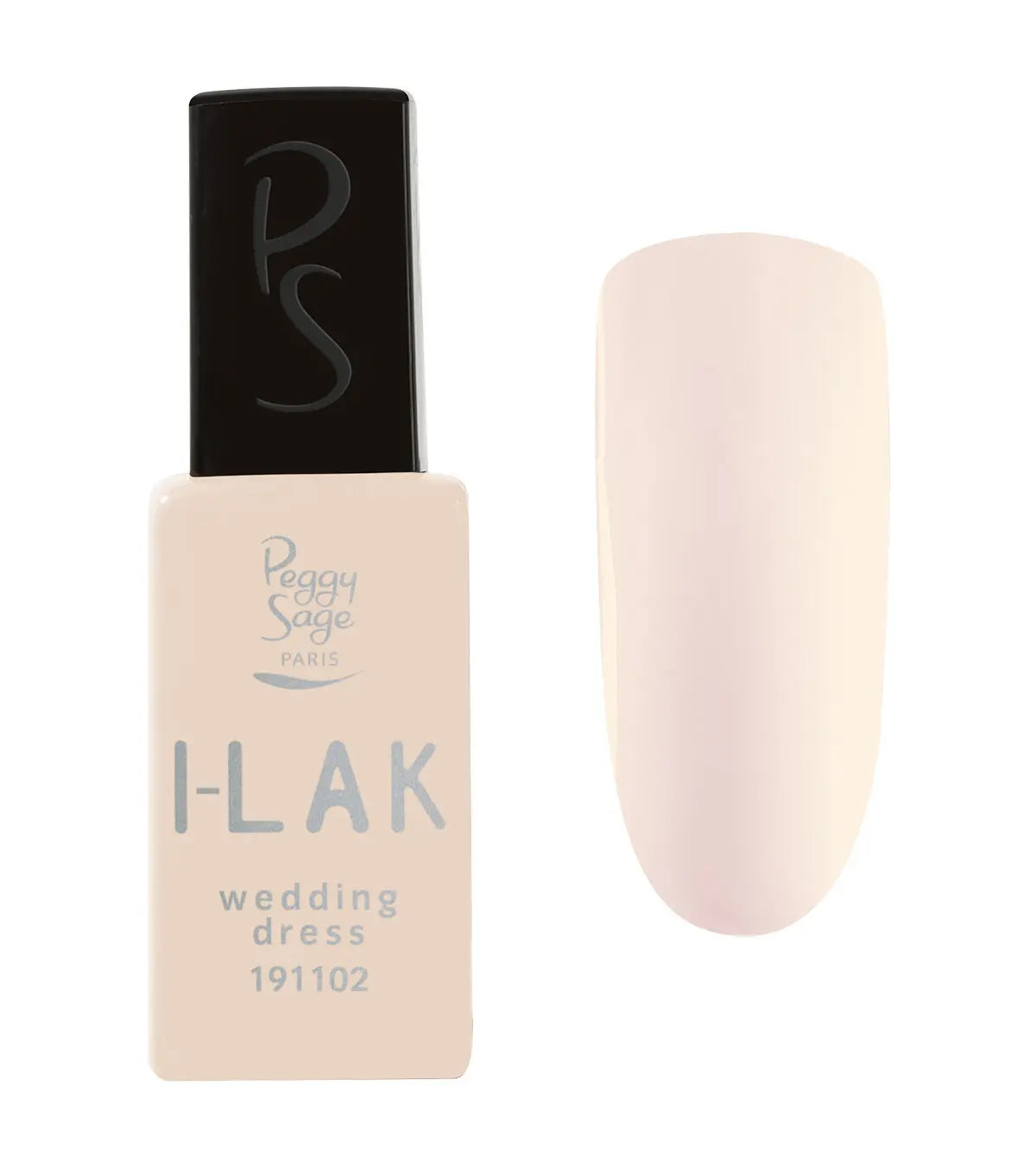 PEGGY SAGE Semi-permanenter I-LAK Nagellack  - wedding dress 11ml 