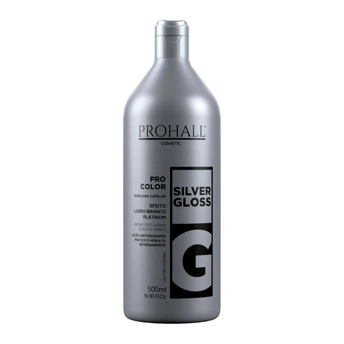 PROHALL Professional GLOSS Silver Tönungsmaske 500ml