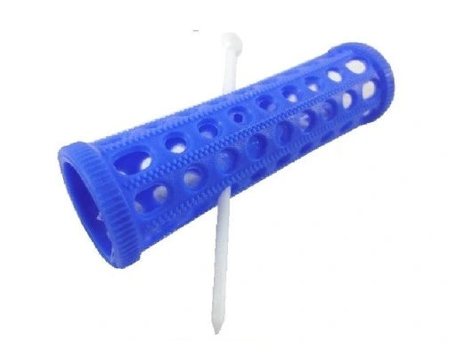 SIBEL PLASTIK WICKLER NADELN BLAU 10 STK 