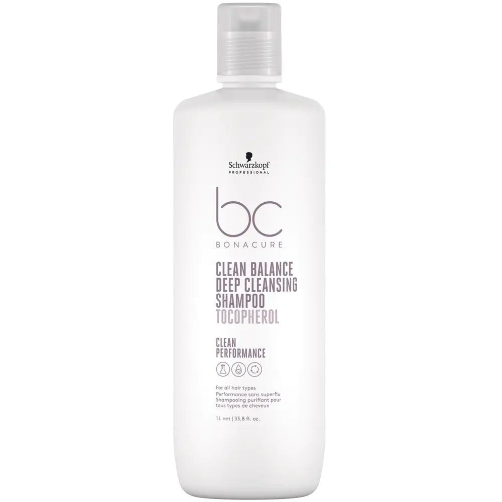Schwarzkopf Professional BC Clean Balance Deep Cleansing Tecopherol Shampoo 1000ml