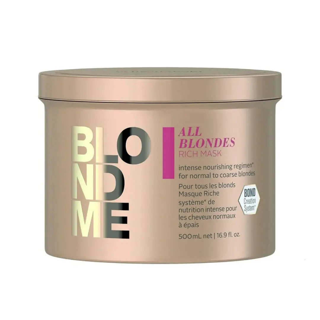 Schwarzkopf Professional BLONDME All Blond Rich Maske 500ml