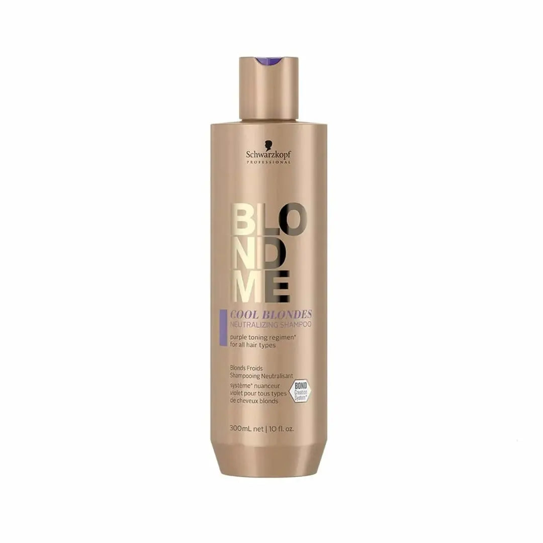 Schwarzkopf Professional BLONDME Cool Blondes Neutralisierendes Shampoo 300ml