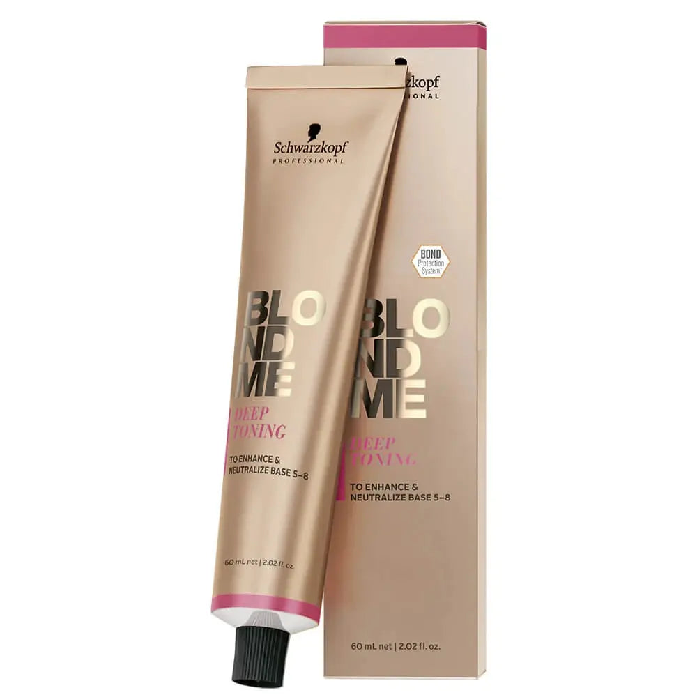 Schwarzkopf Professional BLONDME Tönung Haartönung Deep Toning Deep Chestnut 60ml