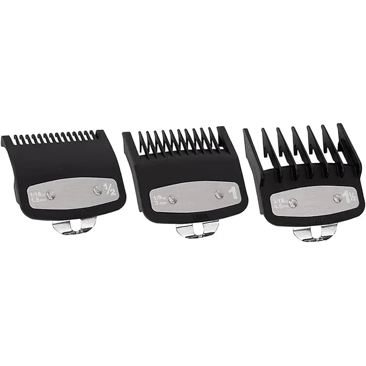 WAHL Professional Plastik Aufsteckkamm-Set 3stk