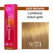 Wella Professional COLOR TOUCH Deep Browns 9/73 lichtblond braun-gold 60ml