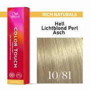 Wella Professional COLOR TOUCH Rich Naturals 10/81 hell-lichtblond perl-asch 60ml