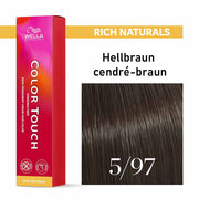 Wella Professional COLOR TOUCH Rich Naturals 5/97 hellbraun cendré-braun 60ml