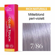 Wella Professional COLOR TOUCH Rich Naturals 7/86 mittelblond perl-violett 60ml