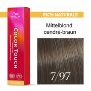 Wella Professional COLOR TOUCH Rich Naturals 7/97 mittelblond cendré-braun 60ml
