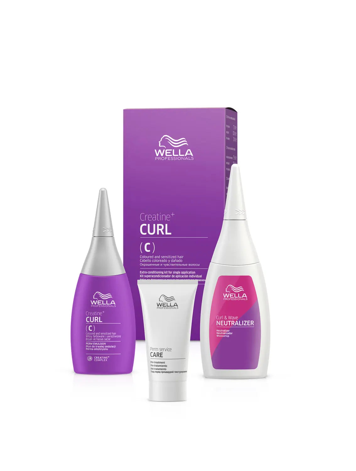 Wella Professional CREATINE+ Curl Perm Kit Permanentkit (C) 30ml+75ml+100ml