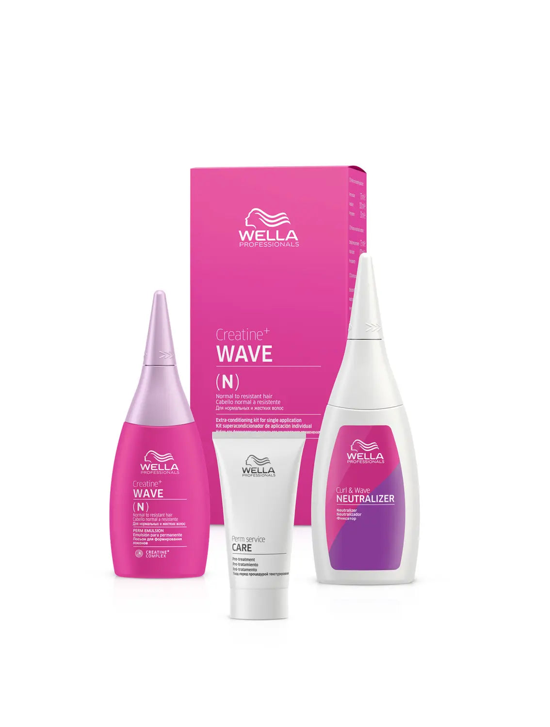 Wella Professional CREATINE+ Wave It Extra Conditioning Kit (N) 30ml+75ml+100ml