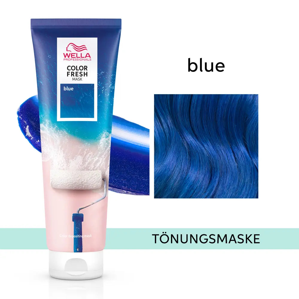 Wella Professional Farbe frische Maske-Blue 150ml