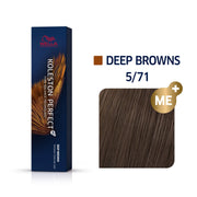 Wella Professional KOLESTON Perfect Me+ Deep Browns 5/71 Hellbraun braun-asch 60ml