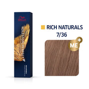 Wella Professional KOLESTON Perfect Me+ Rich Naturals 7/36 mittelblond gold-violett 60ml