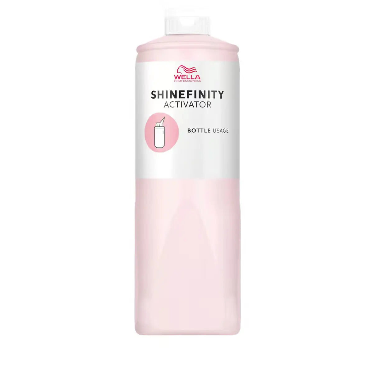 Wella Professional Shinefinity Entwickler Bottle Usage 1000ml