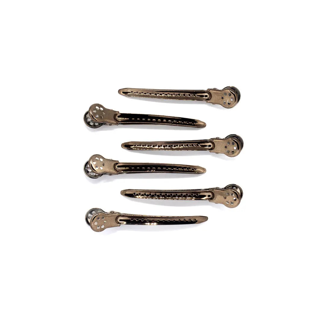 Beardburys Haarspange aus Metall 6stk