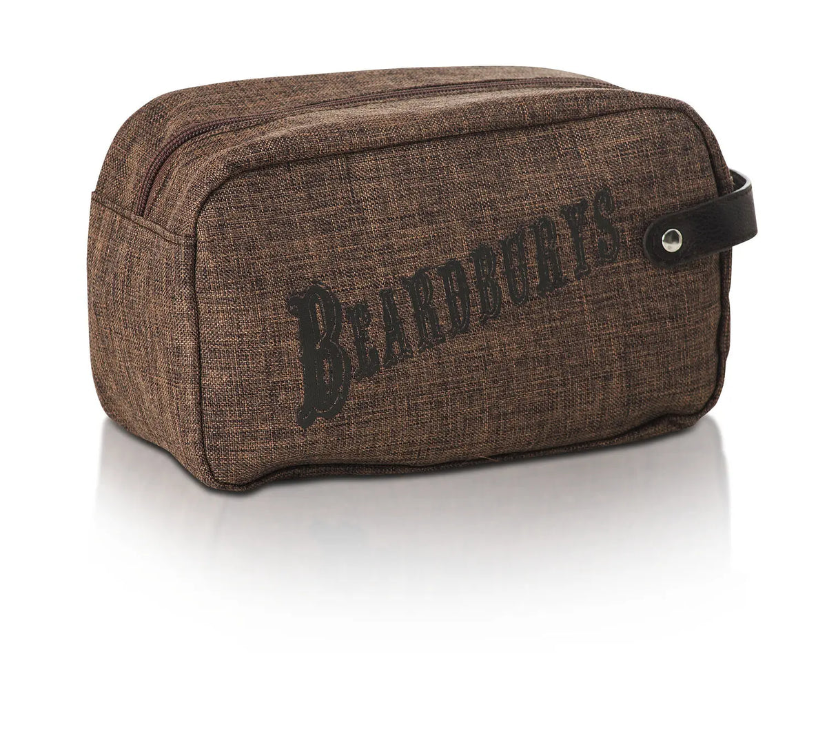 Beardburys Kosmetiktasche 23 x 14 cm, Braun