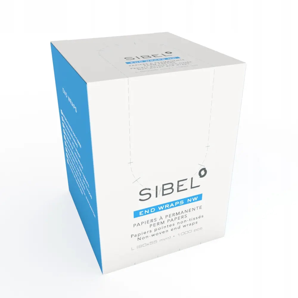 SIBEL Dauerwellen Papier Haarspitzen Non-Woven END WRAPS NW 1000Stk