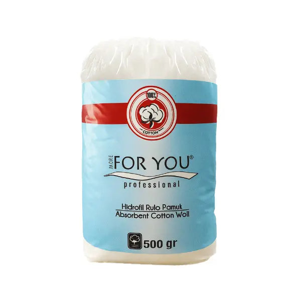 More For You Baumwollwatte Rolle 500gr