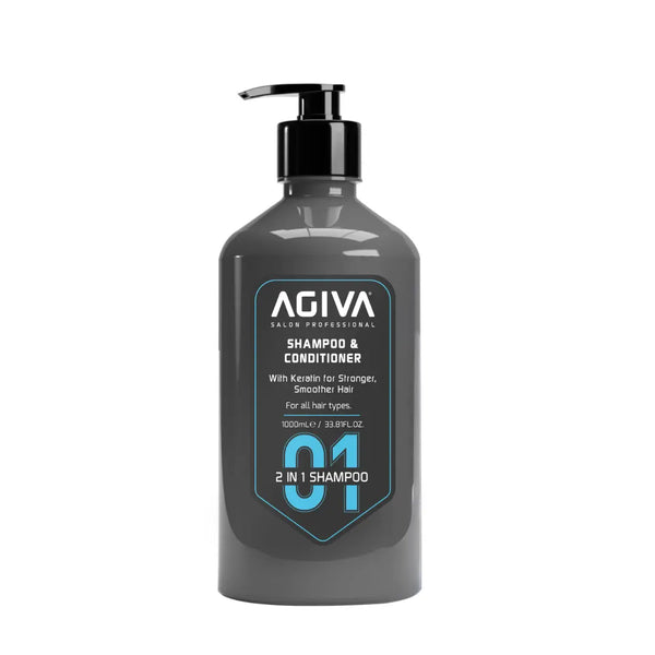 Agiva 2 in 1 Shampoo & Conditioner 1000ml