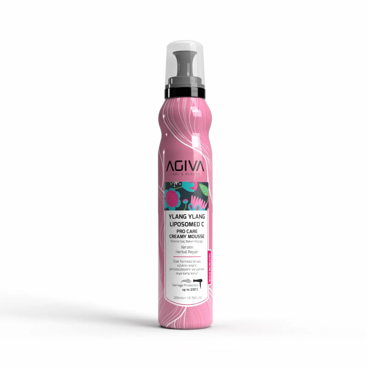 Agiva Ylang Ylang Lıpozom Pro Care Haarschaum 200ml