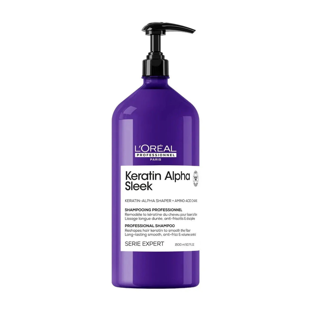 L'Oréal Professionnel Serie Expert Keratin Alpha Sleek Shampoo 1500ml
