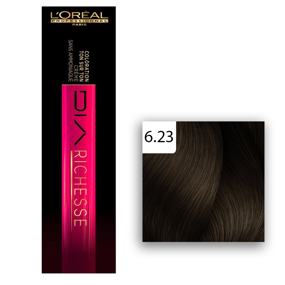 L'Oréal Professionnel DIARICHESSE 6.23gianduja Marron 50ml