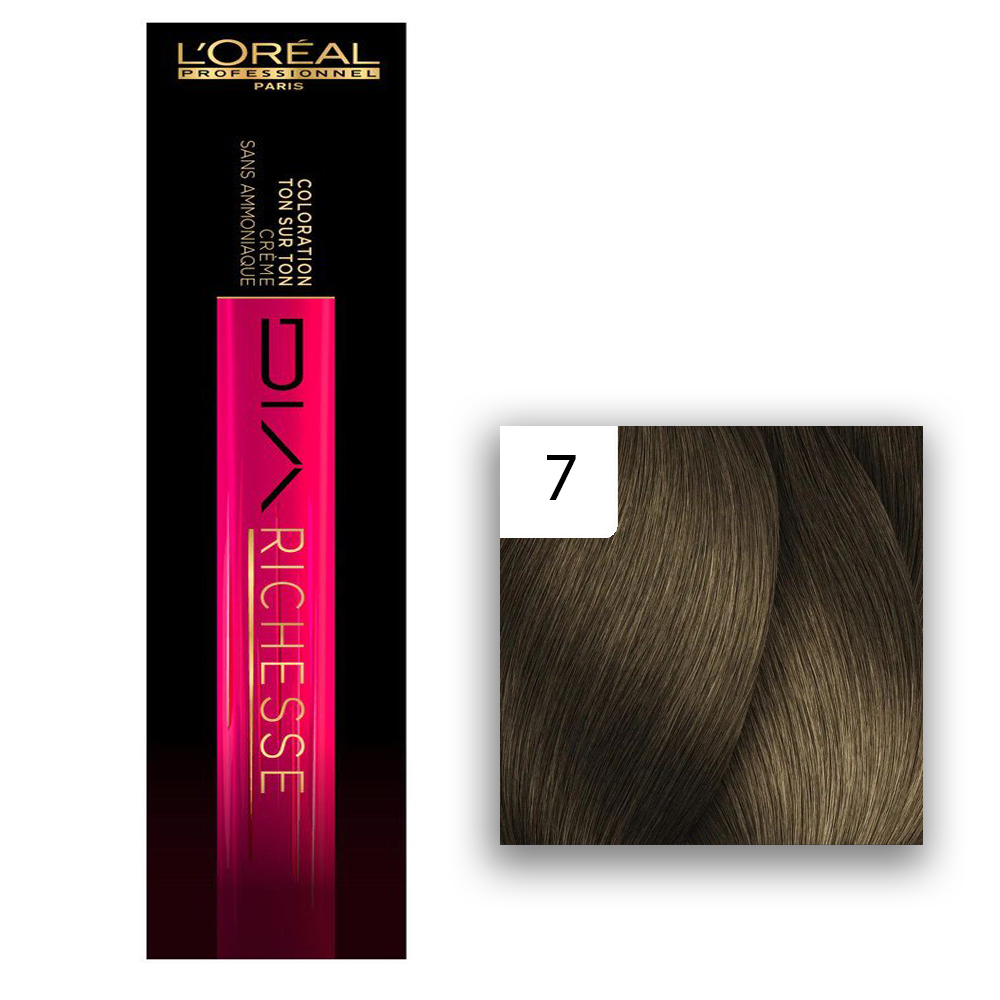 L'Oréal Professionnel DIARICHESSE 7 Mittelblond 50ml