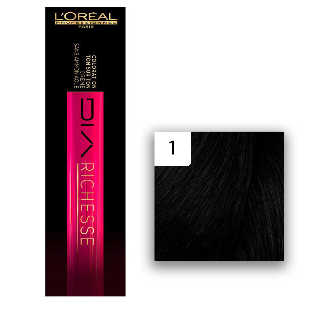 L'Oréal Professionnel DIARICHESSE 1 Schwarz 50ml