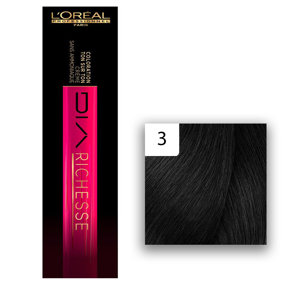 L'Oréal Professionnel DIARICHESSE 3 Dunkelbraun 50ml