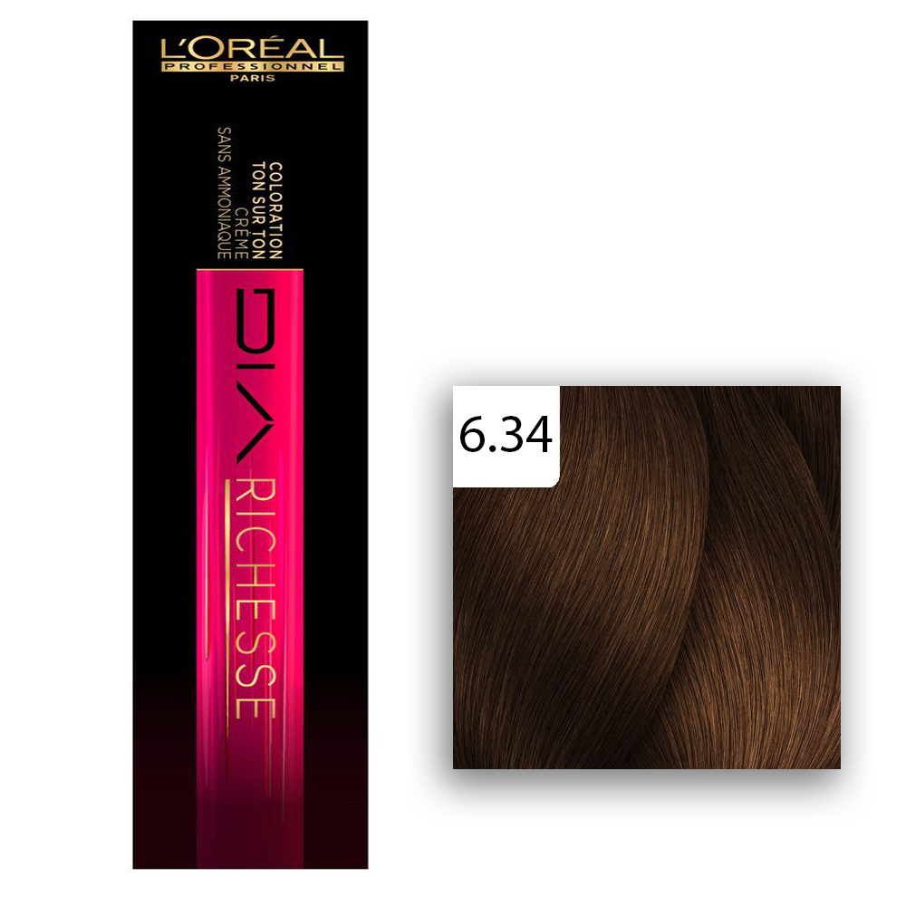 L'Oréal Professionnel DIARICHESSE 6,34  Honigkastanie 50ml